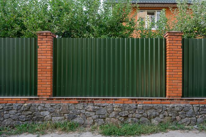 Профнастил С8 зелёный RAL 6005